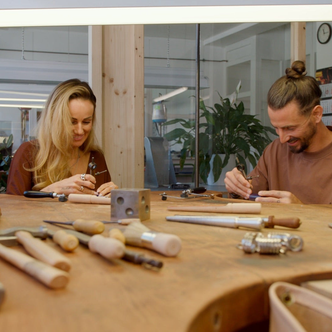 Ringe selbst gestalten Nadine & Dominik