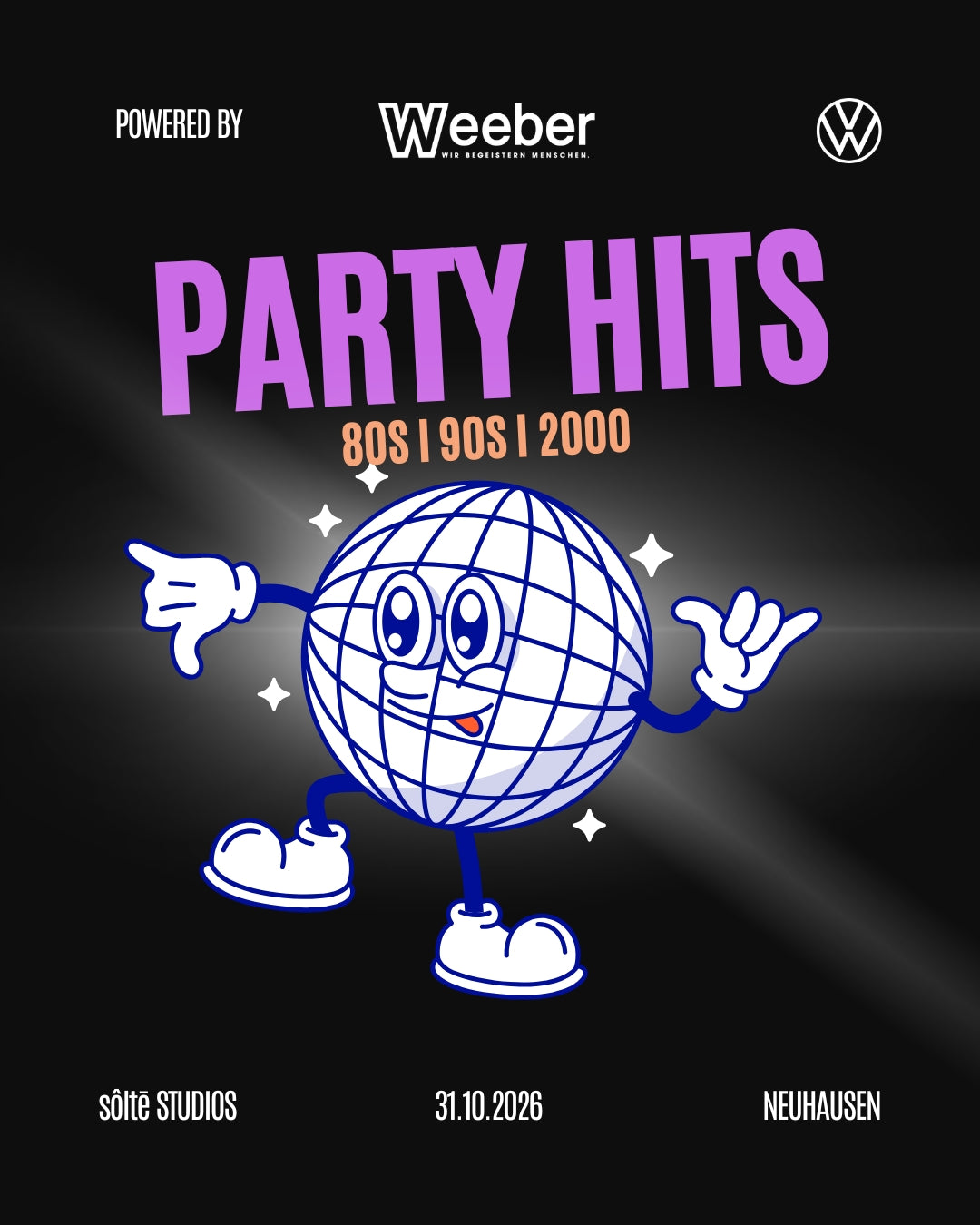 sôltē x Weeber Party Hits - "240 Minuten" Party 31.10.2026