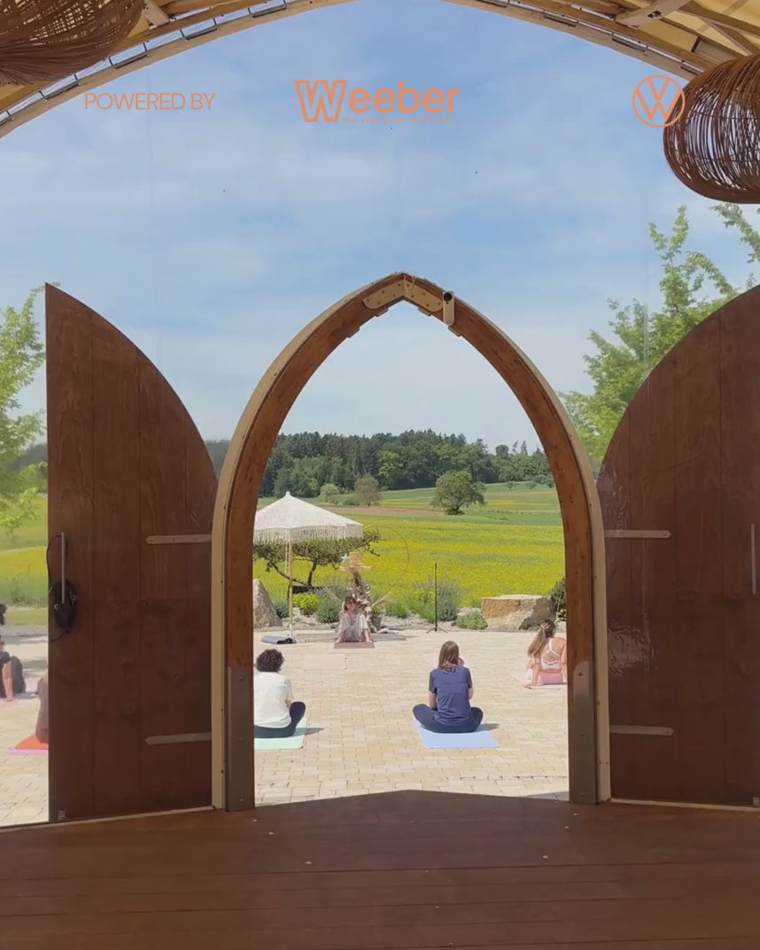 Video laden: sôltē x Weeber Yoga Dayretreat 12.07.2026